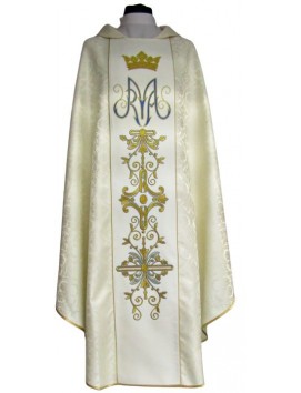 Marian chasuble embroidered (21)
