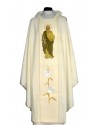 Embroidered chasuble with image of St. Joseph (5)
