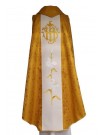 Embroidered chasuble with image of St. Joseph - rosette (8)