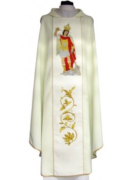 Casulla bordada - Arcángel Miguel del Monte Gargano