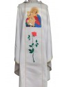 Casulla bordada - Reina de la Preciosísima Sangre de Jesús