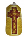 Roman chasuble honey, rosette (53)