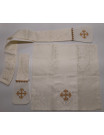 Embroidered Roman chasuble with the image of St. Joseph