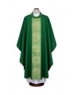 Green chasuble with modern embroideries (16)