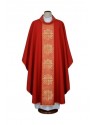 Red chasuble with modern embroideries (16)