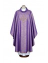 Purple chasuble embroidered - cross (18)