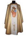 Besticktes Messgewand mit dem Bild des heiligen Josef (13)