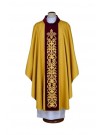 Embroidered gold chasuble - cross, ornament (19)