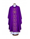 Casulă brodată mov - IHS (20)
