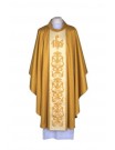 Embroidered gold chasuble - IHS (26)