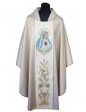 Chasuble with the image of the Virgin Mary - rich embroidery