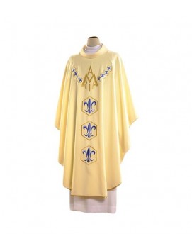 Marian chasuble embroidered (29)