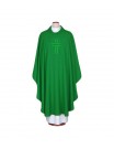 Green embroidered chasuble - Cross (72)