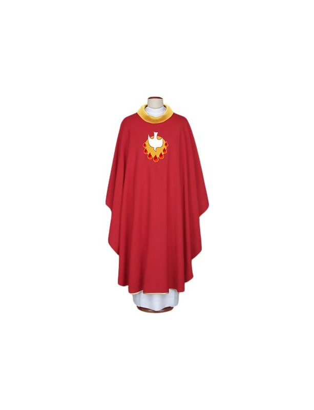 Chasuble embroidered symbolism of the Holy Spirit (73)