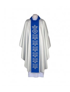 Marian chasuble embroidered pattern (83)