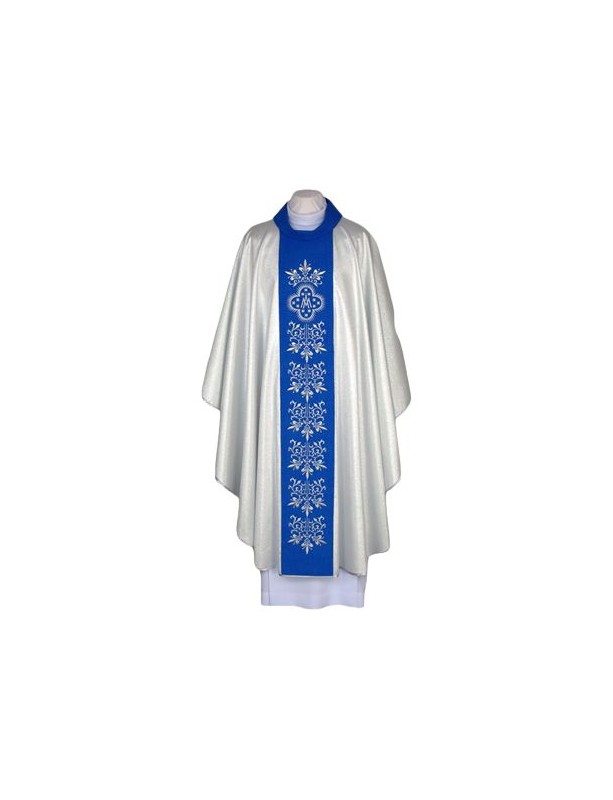 Marian chasuble embroidered pattern (83)