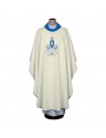 Marian chasuble, embroidered belt (128)