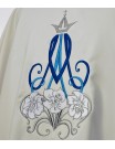 Marian chasuble, embroidered belt (128)