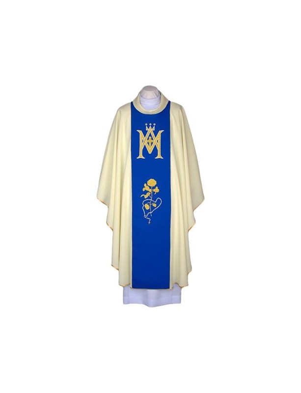Casulă mariană, cingul brodat (129)