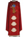 Ornat czerwony, haftowany - Święty Jakub