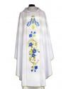 Marian chasuble with embroidered belt (65)