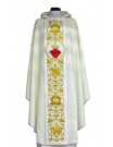 Richly embroidered chasuble - Heart of the Lord Jesus