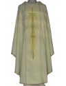 Alpha and Omega embroidered chasuble - liturgical colors (11)