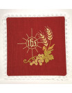 Chalice red pall - IHS Embroidery
