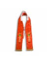 Embroidered priest's stole - red (11)
