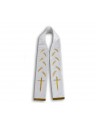 Priest's stole cross and ears - embroidered (22)