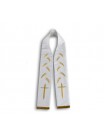 Priest's stole cross and ears - embroidered (22)