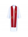 Alpha and Omega priest's stole - embroidered (4)
