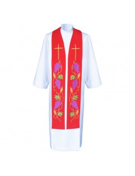 Embroidered priest's stole - consecration (1)