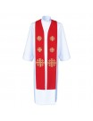 Priest&#039;s concelebration stole - Jerusalem Crosses (8)
