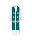 Priest's concelebration stole - Jerusalem Crosses (8)