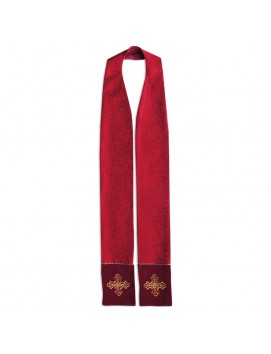 Priest's stole - jacquard fabric