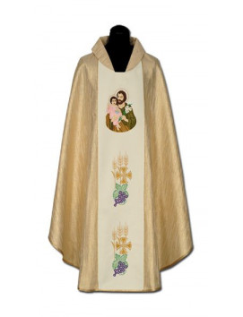 Embroidered chasuble Saint Joseph