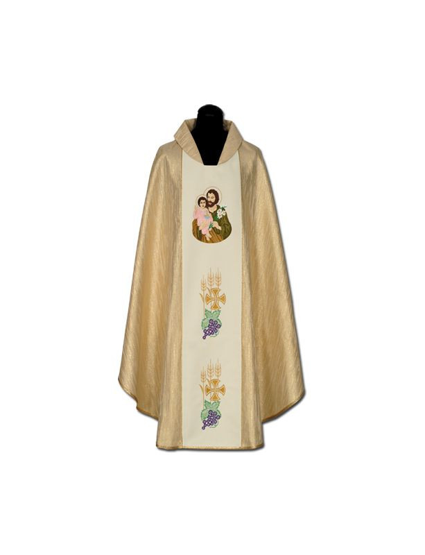 Chasuble brodée Saint Joseph