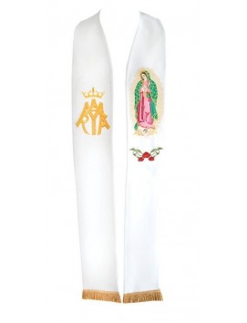 Gestickte Stola - Unsere Liebe Frau von Guadeloupe