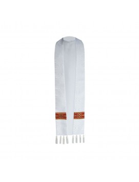 Estola sacerdotal con tangas, jacquard (colores litúrgicos)