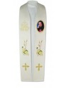 Embroidered stole with Cardinal Stefan Wyszynski (2)