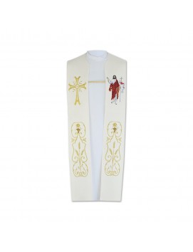 Embroidered stole "Jesus is Risen"