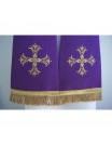Roman priest's stole, purple (05)