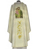 Chasuble avec l'image de saint Joseph (rosette)