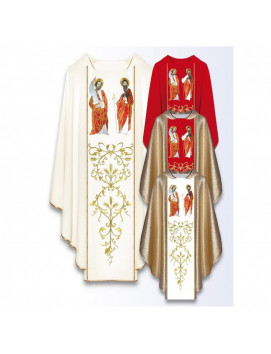Gesticktes Messgewand - St. Peter und Paul