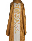 Embroidered chasuble with St. Joseph - rosette