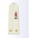 The stole with image of St. Stanislaus - bishop and martyr