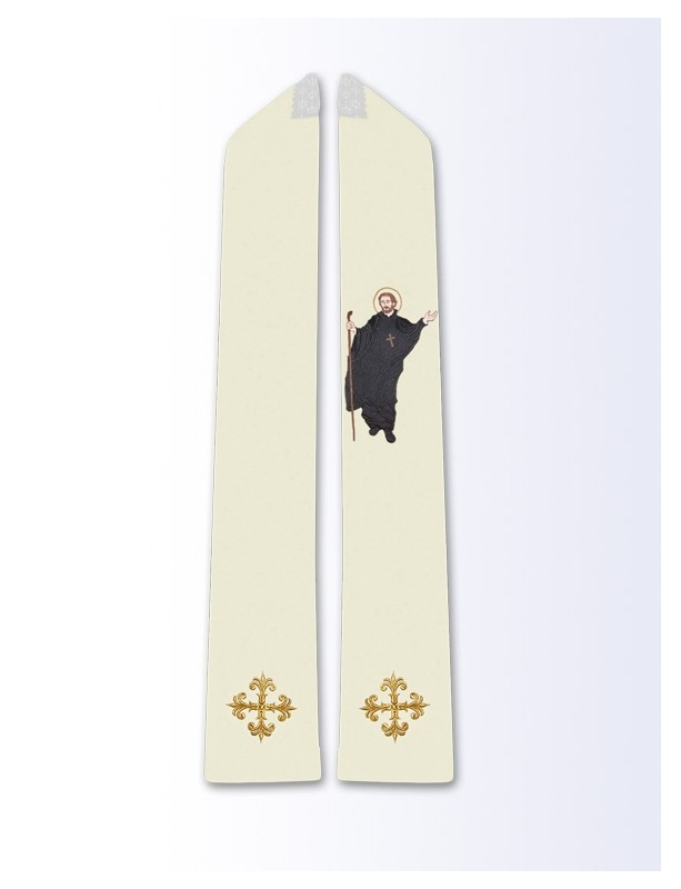 Étole à l'effigie de Saint-André Bobola
