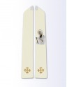 Stole with image of St. John Mary Vianney
