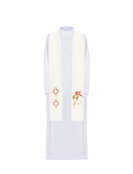 Estola de sacerdote da Páscoa com o Cordeiro (4)